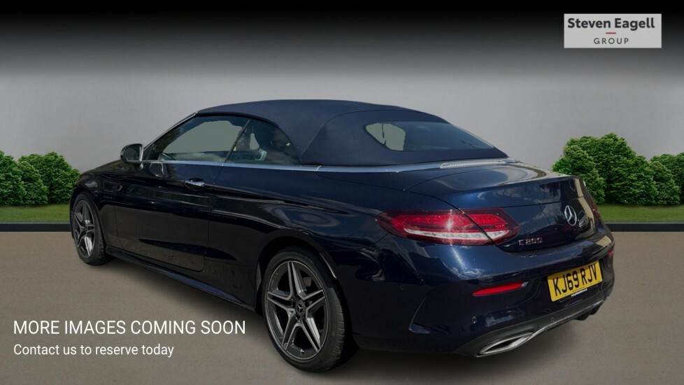 Mercedes-Benz C Class 1.5 C200 Mhev Amg Line Premium Plus Cabriolet Blue #2