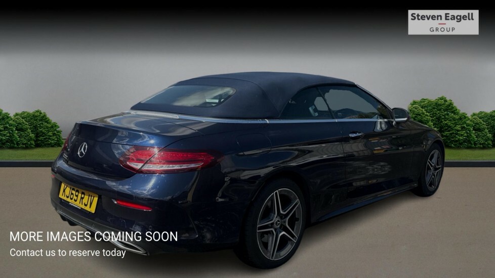 Mercedes-Benz C Class 1.5 C200 Mhev Amg Line Premium Plus Cabriolet Blue #4