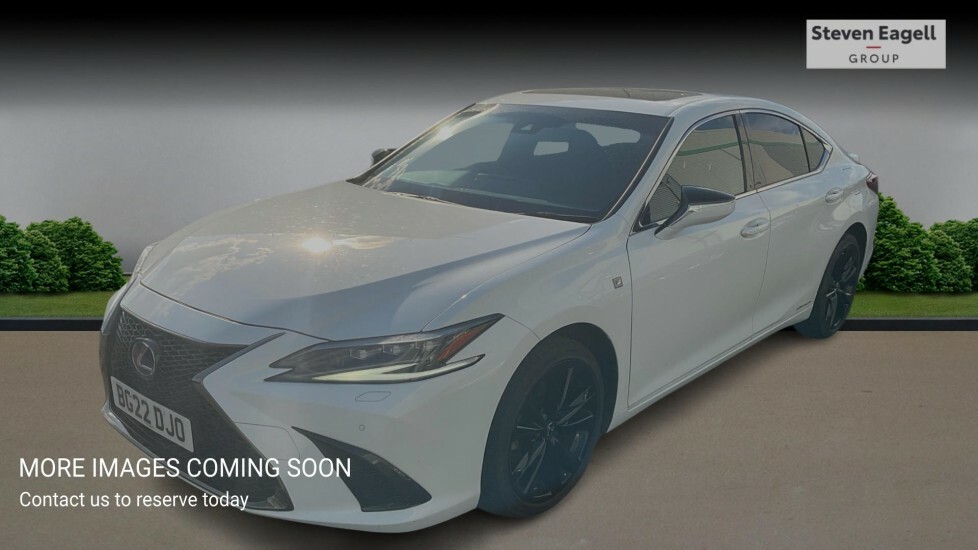 Lexus ES 2.5 300H F Sport E-cvt Euro 6 Ss White #3