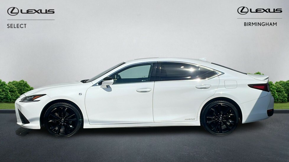 Lexus ES 2.5 300H F Sport E-cvt Euro 6 Ss White #3