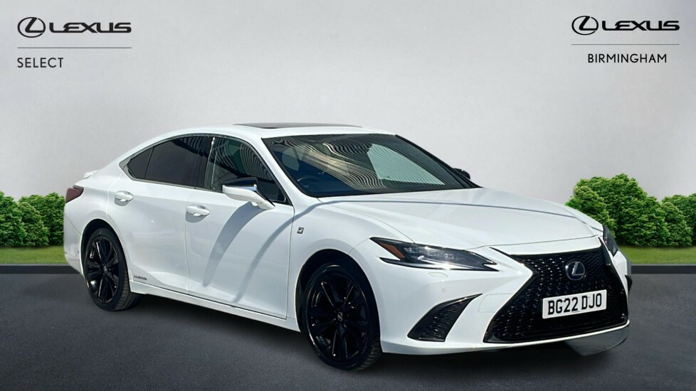 Lexus ES 2.5 300H F Sport E-cvt Euro 6 Ss White