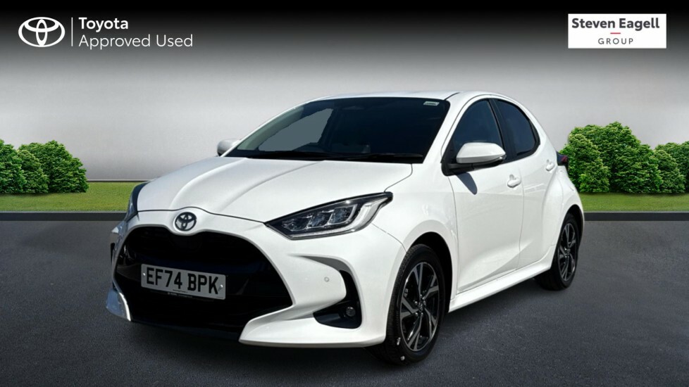 Toyota Yaris 1.5 Vvt-h Design E-cvt Euro 6 Ss White #3