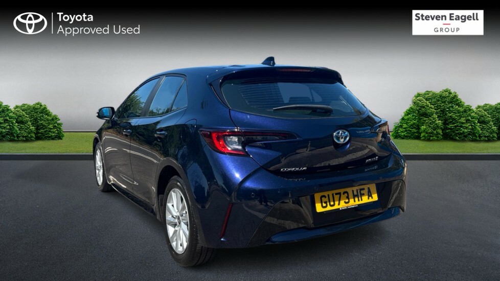 Toyota Corolla 1.8 Vvt-h Icon Cvt Euro 6 Ss Blue #4