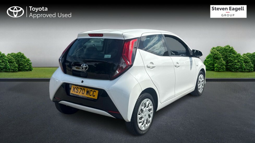 Toyota Aygo 1.0 Vvt-i X-play Hatchback Euro White #2