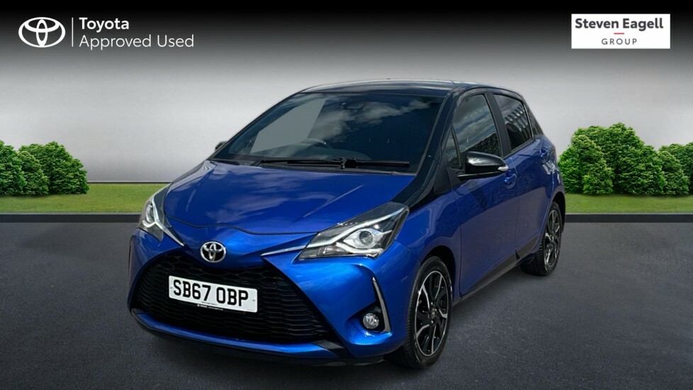 Toyota Yaris 1.5 Vvt-i Blue Bi-tone Euro 6 Blue #3