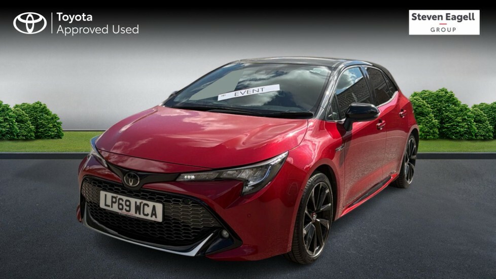 Toyota Corolla 2.0 Vvt-h Gr Sport Hatchback Hybrid Cvt Red #3