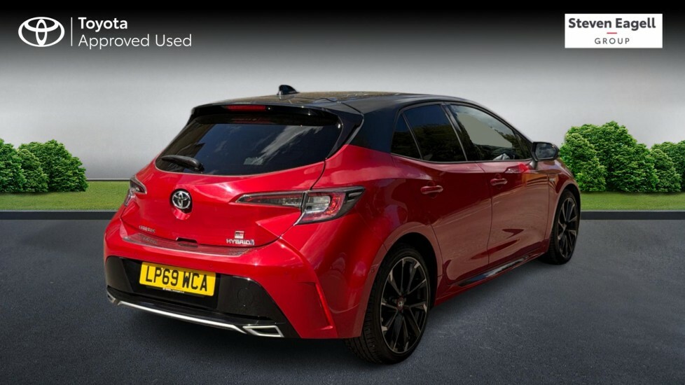 Toyota Corolla 2.0 Vvt-h Gr Sport Hatchback Hybrid Cvt Red #2