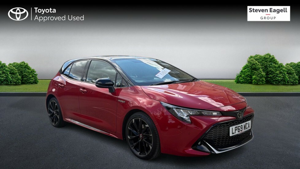 Toyota Corolla 2.0 Vvt-h Gr Sport Hatchback Hybrid Cvt Red