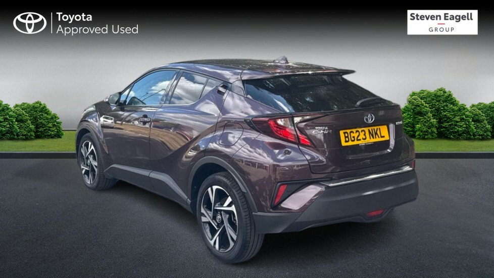 Toyota C-Hr 1.8 Vvt-h Design Cvt Euro 6 Ss Purple #4