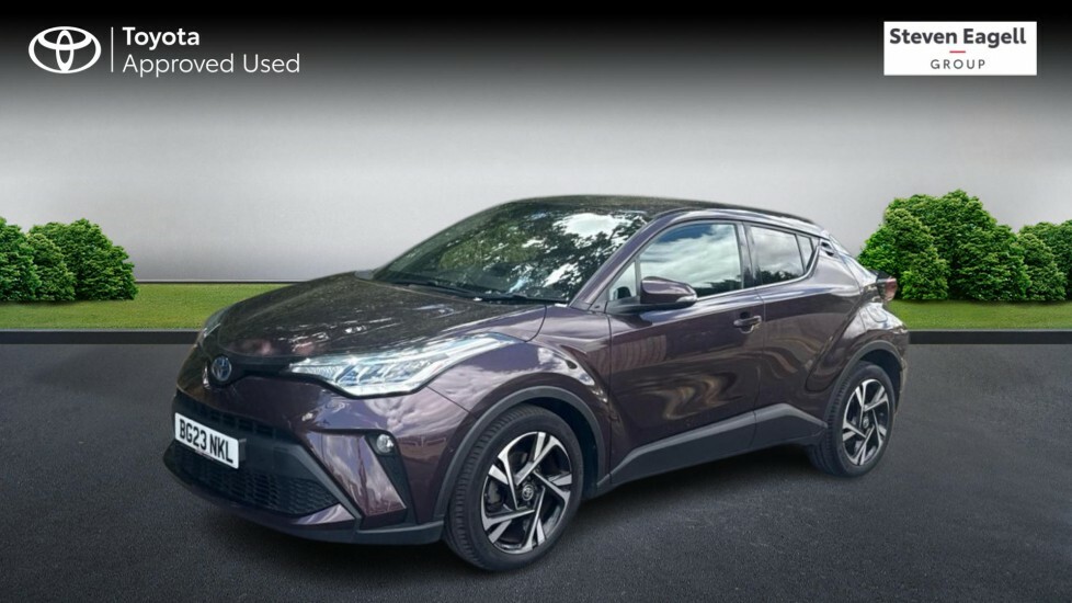 Toyota C-Hr 1.8 Vvt-h Design Cvt Euro 6 Ss Purple #3