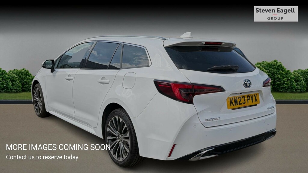 Toyota Corolla 1.8 Vvt-h Design Touring Sports Cvt Euro 6 Ss 5 White #2
