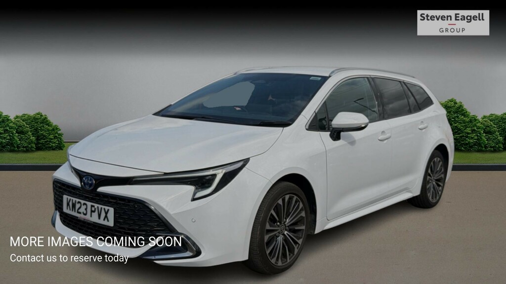 Toyota Corolla 1.8 Vvt-h Design Touring Sports Cvt Euro 6 Ss 5 White #3