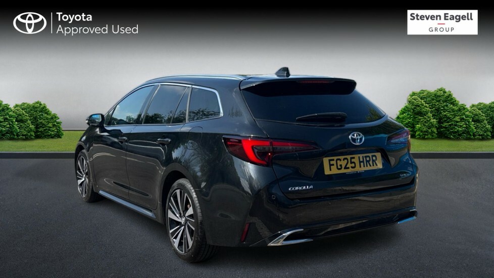 Toyota Corolla 1.8 Vvt-h Design Touring Sports Cvt Euro 6 Ss 5 Black #4