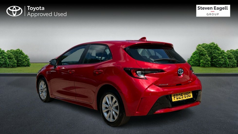 Toyota Corolla 1.8 Vvt-h Icon Cvt Euro 6 Ss Red #4