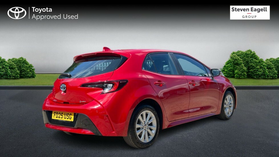 Toyota Corolla 1.8 Vvt-h Icon Cvt Euro 6 Ss Red #2