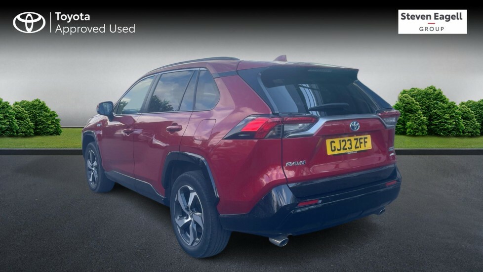 Toyota Rav 4 2.5 Vvt 18.1Kwh Design Cvt 4Wd Euro 6 Ss Red #4