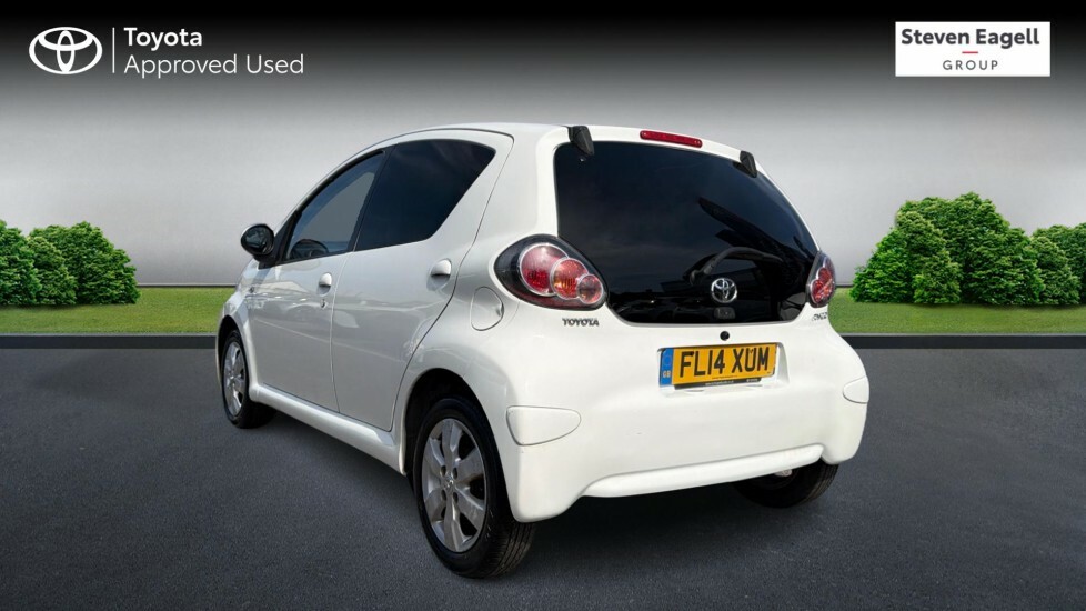 Toyota Aygo 1.0 Vvt-i Move Multimode Euro 5 FL14XUM White #4