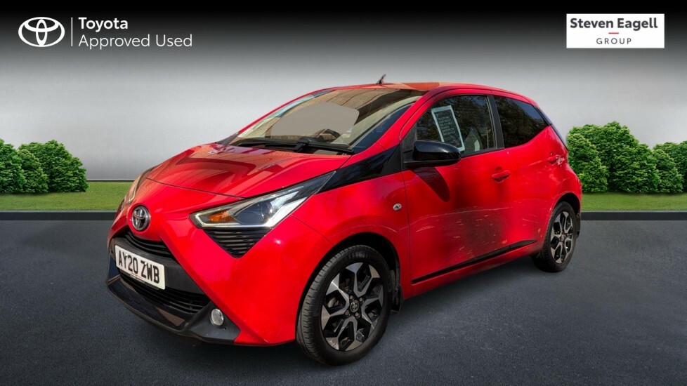 Toyota Aygo 1.0 Vvt-i X-trend Hatchback Euro Red #3