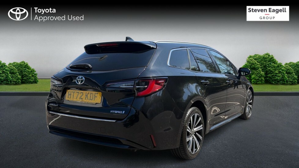 Toyota Corolla 1.8 Vvt-h Design Touring Sports Hybrid Black #2