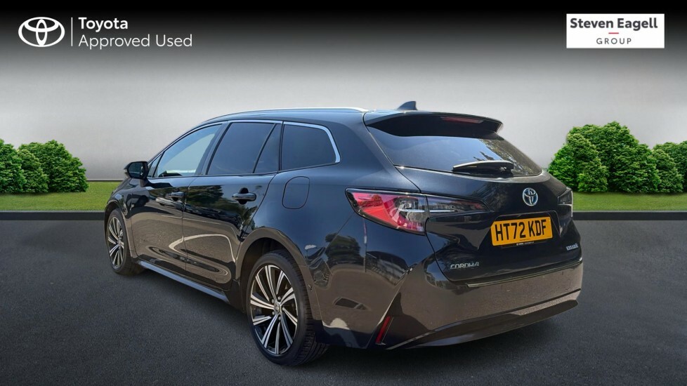 Toyota Corolla 1.8 Vvt-h Design Touring Sports Hybrid Black #4
