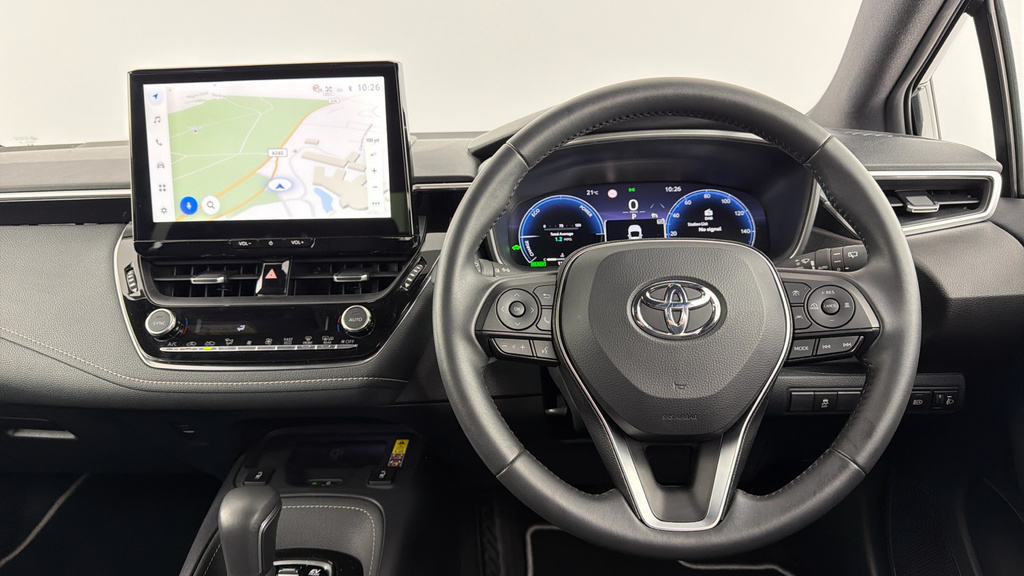 Toyota Corolla 1.8 Vvt-h Design Cvt Euro 6 Ss FP25GHU Black #5