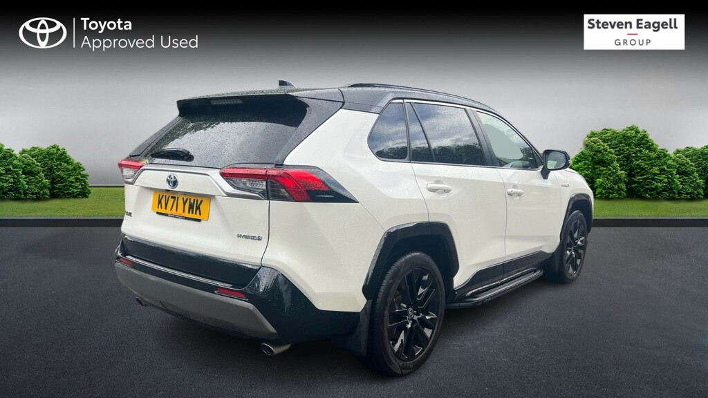Toyota Rav 4 2.5 Vvt-h Dynamic Cvt Euro 6 Ss White #2