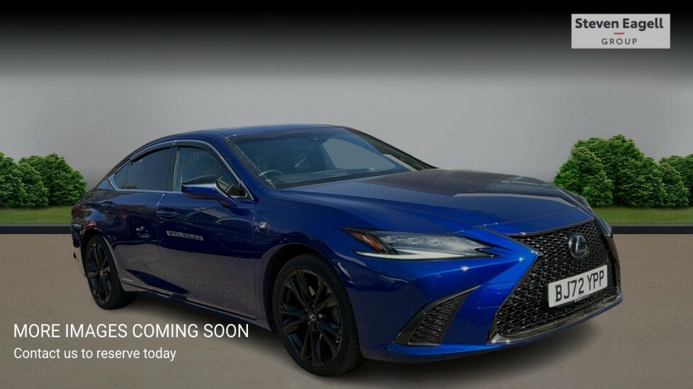 Lexus ES 2.5 300H F Sport Saloon Hybrid E-cvt Eu Blue