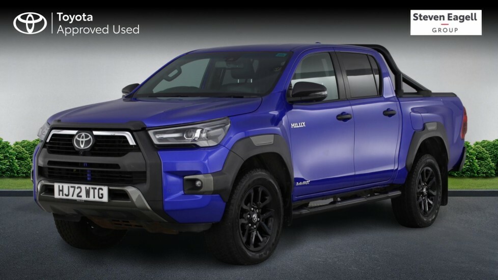 Toyota HILUX 2.8 D-4d Invincible X 4Wd Euro 6 Ss Blue #3