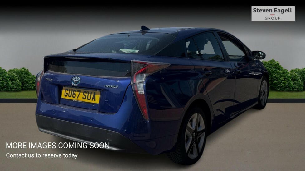 Toyota Prius 1.8 Vvt-h Excel Hatchback Hybrid Cvt Eu Blue #4