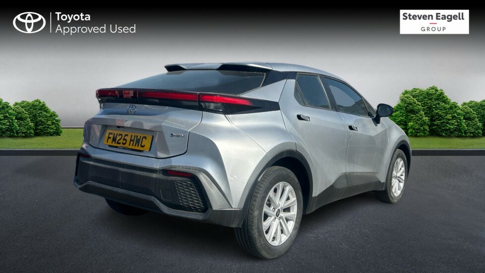 Toyota C-Hr 1.8 Vvt-h Icon Cvt Euro 6 Ss Silver #2
