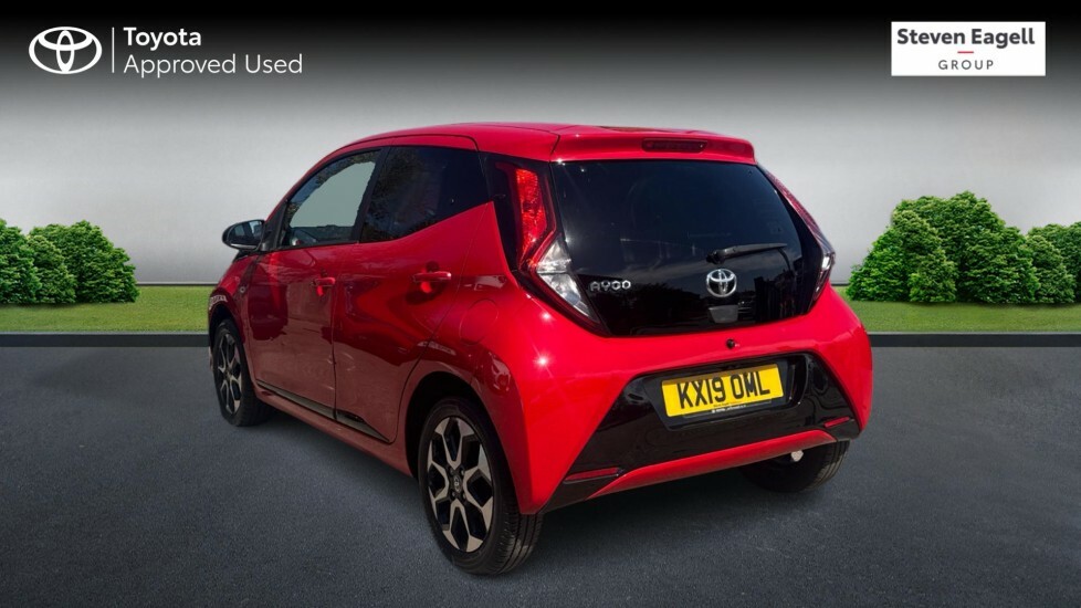 Toyota Aygo 1.0 Vvt-i X-trend Hatchback Euro Red #4