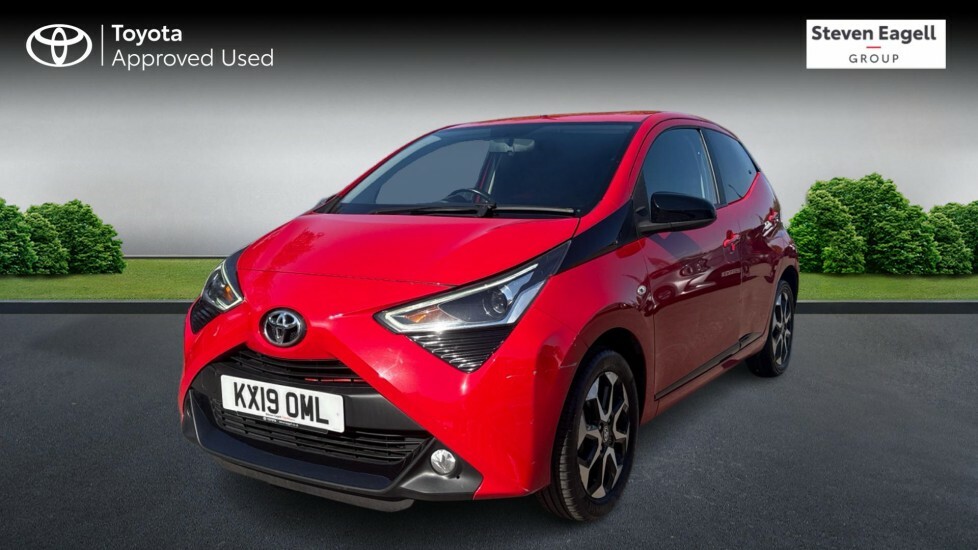 Toyota Aygo 1.0 Vvt-i X-trend Hatchback Euro Red #3