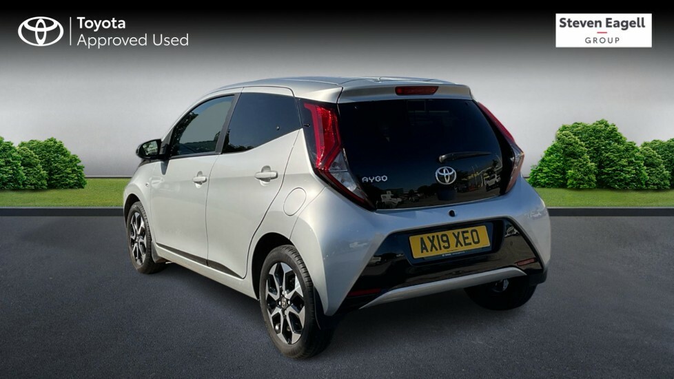 Toyota Aygo 1.0 Vvt-i X-trend Euro 6 Silver #4