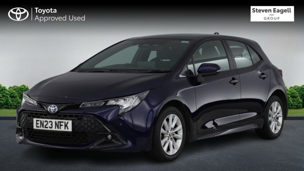 Toyota Corolla 1.8 Vvt-h Icon Hatchback Hybrid Cvt Eur EN23NFK Blue #3