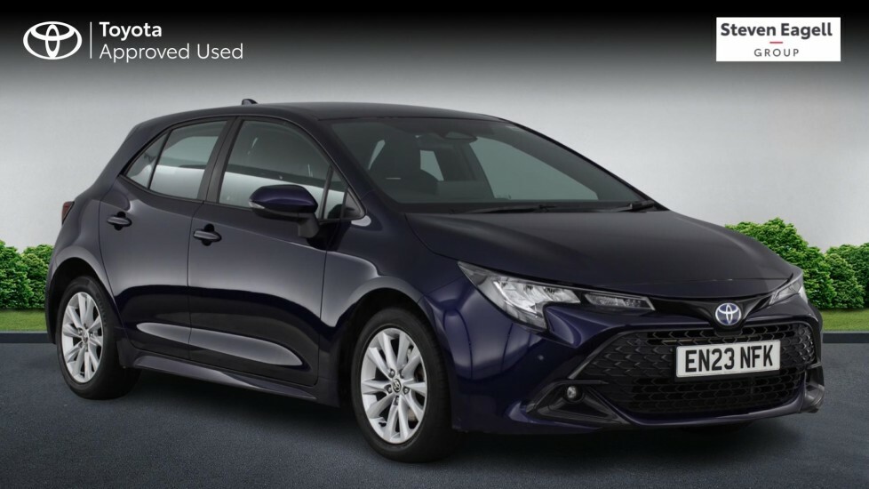 Toyota Corolla 1.8 Vvt-h Icon Hatchback Hybrid Cvt Eur Blue