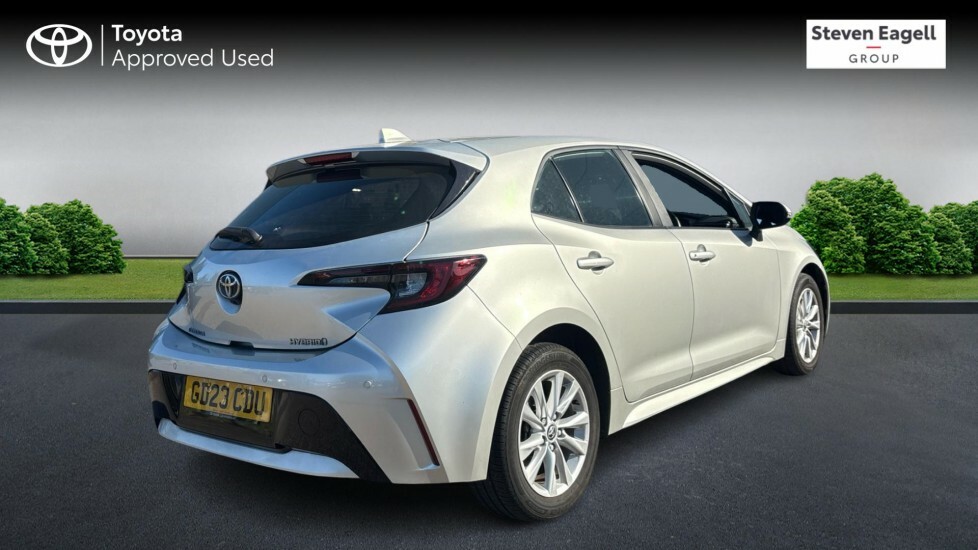 Toyota Corolla 1.8 Vvt-h Icon Cvt Euro 6 Ss Silver #2
