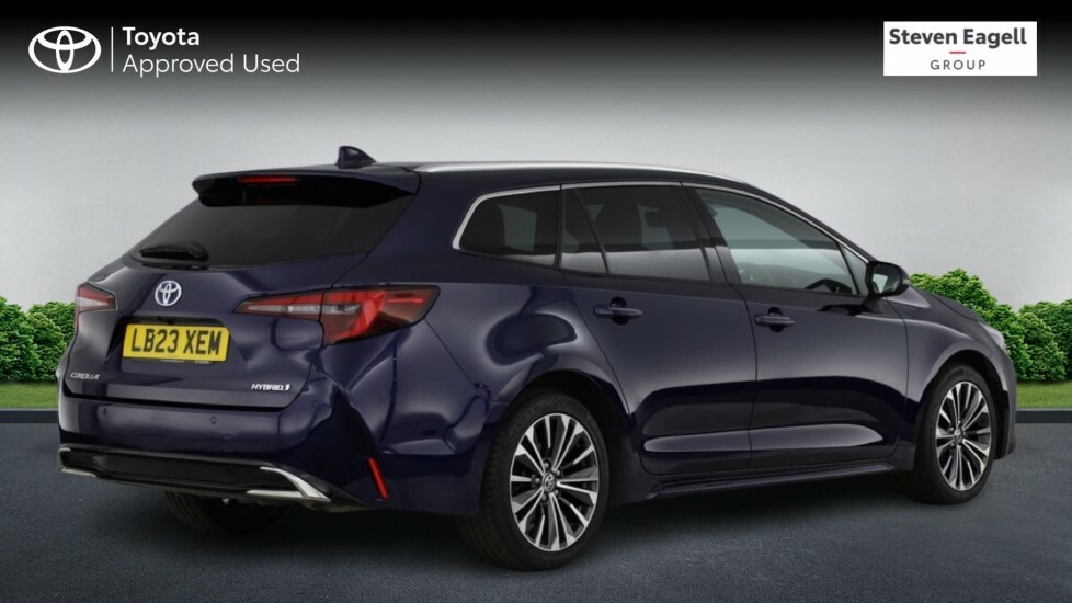 Toyota Corolla 1.8 Vvt-h Design Touring Sports Hybrid Blue #2