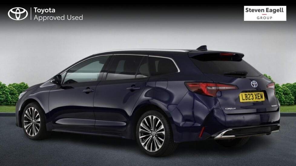 Toyota Corolla 1.8 Vvt-h Design Touring Sports Hybrid Blue #4