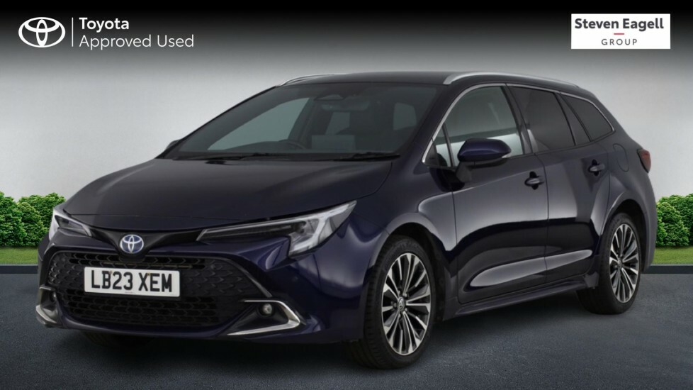 Toyota Corolla 1.8 Vvt-h Design Touring Sports Hybrid Blue #3