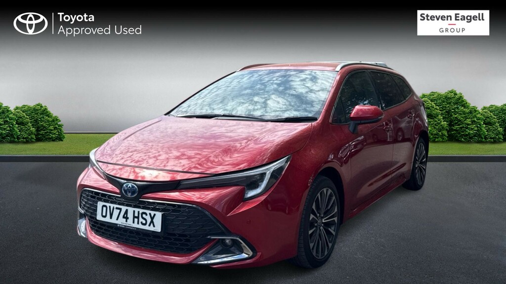Toyota Corolla 1.8 Vvt-h Design Touring Sports Cvt Euro 6 Ss 5 Red #3
