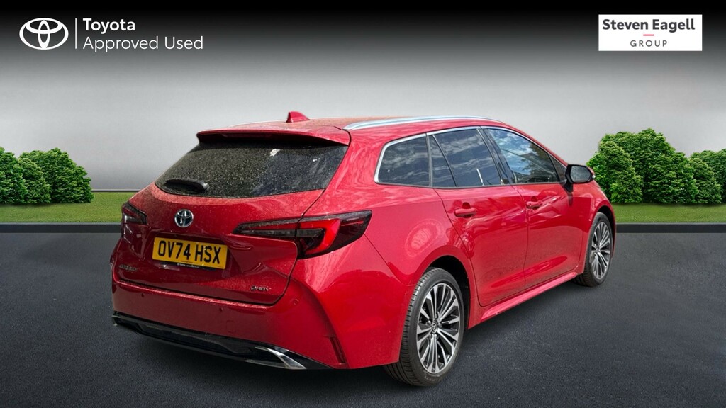 Toyota Corolla 1.8 Vvt-h Design Touring Sports Cvt Euro 6 Ss 5 Red #2