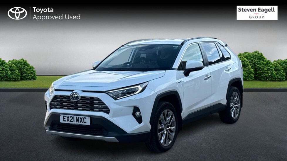 Toyota Rav 4 2.5 Vvt-h Excel Cvt Euro 6 Ss White #3