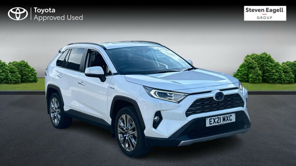 Toyota Rav 4 2.5 Vvt-h Excel Cvt Euro 6 Ss White