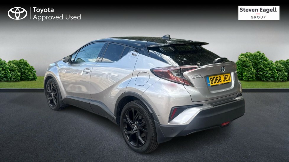 Toyota C-Hr 1.8 Vvt-h Dynamic Cvt Euro 6 Ss Silver #4