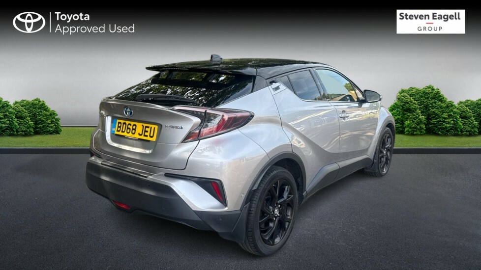 Toyota C-Hr 1.8 Vvt-h Dynamic Cvt Euro 6 Ss Silver #2