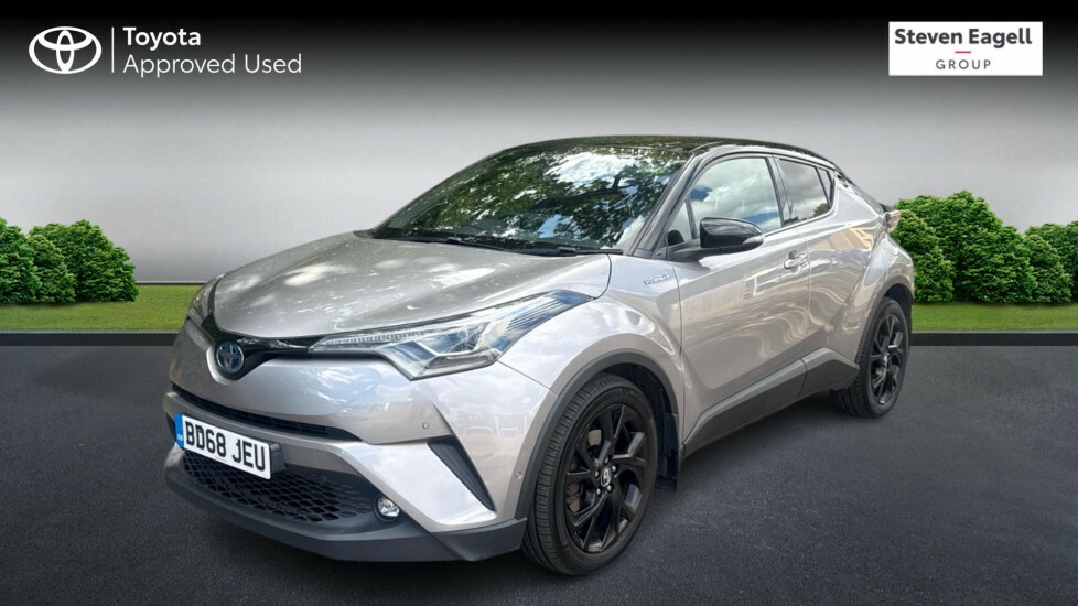 Toyota C-Hr 1.8 Vvt-h Dynamic Cvt Euro 6 Ss Silver #3
