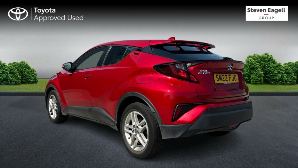 Toyota C-Hr 1.8 Vvt-h Icon Cvt Euro 6 Ss Red #4