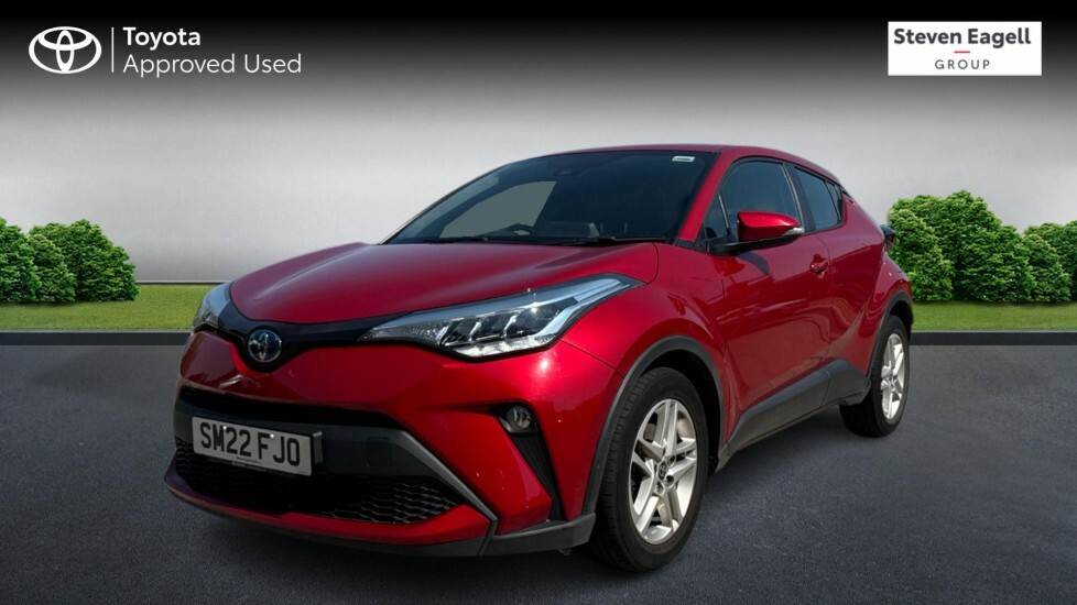 Toyota C-Hr 1.8 Vvt-h Icon Cvt Euro 6 Ss Red #3