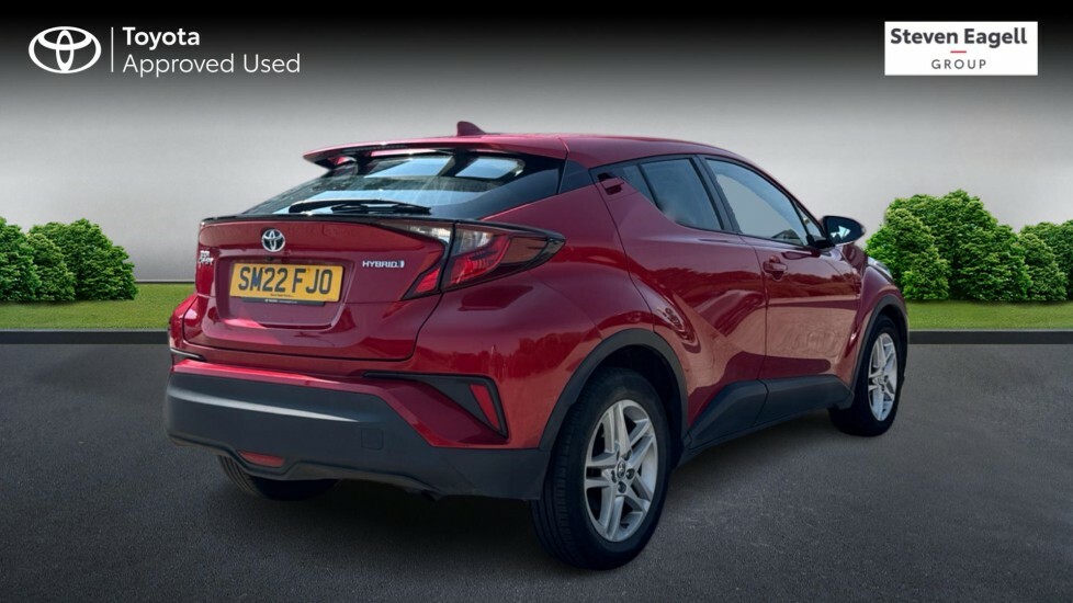 Toyota C-Hr 1.8 Vvt-h Icon Cvt Euro 6 Ss Red #2