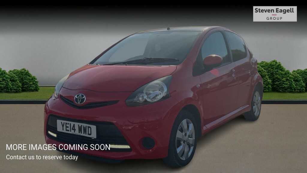 Toyota Aygo 1.0 Vvt-i Move Hatchback Euro 5 Red #3